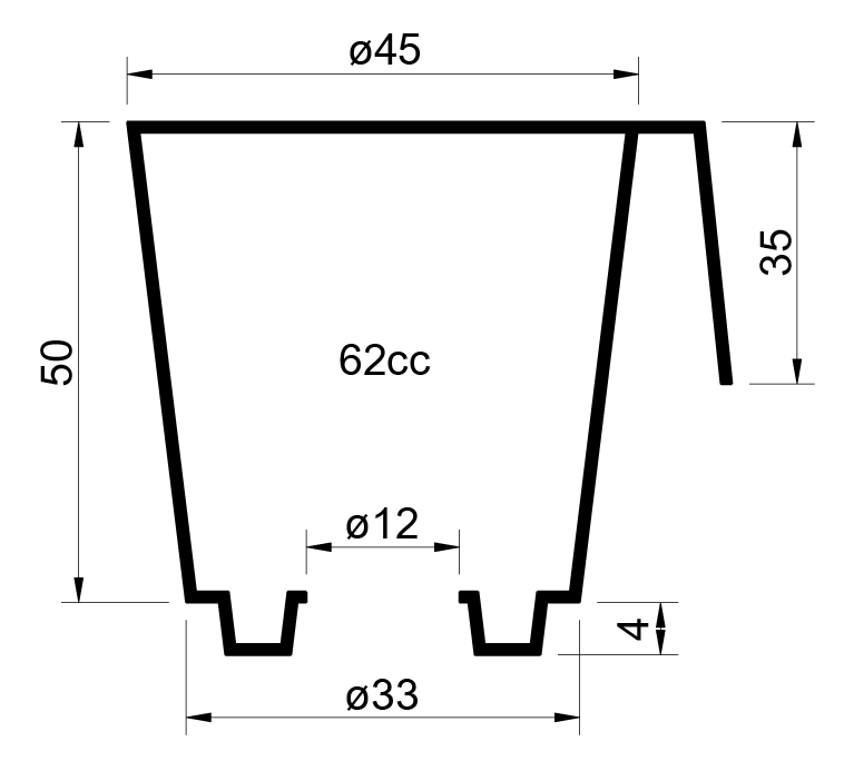 Zaai- en stektray multitray 73 gaats 52.5x30.5x5.0cm